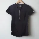 Blusa scrubs Antifluido Múnich en color Negro.webp