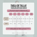 Tabla de tallas pantalón clínico Antifluido Múnich.webp