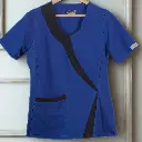 Blusa Antifluidos Milán color azul rey.webp